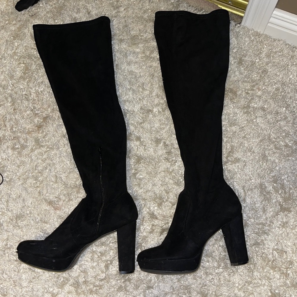 Suede Boots